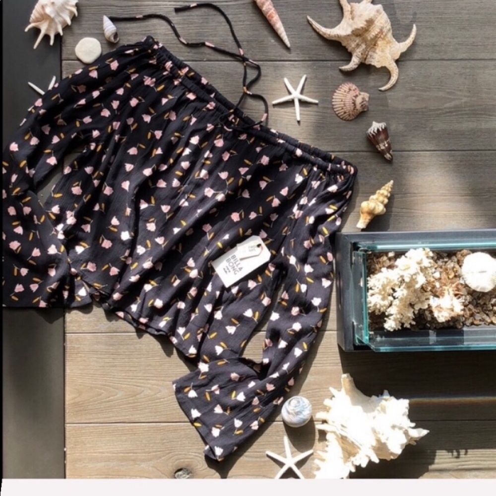 🌴🌼BILLABONG- LIGHT IT UP BLOUSE🌼🌴 - Picture 7 of 8